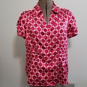 Cato Plus Women's Red Blouse